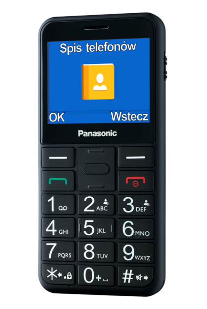 Telefon komórkowy PANASONIC KX-TU150EXB Czarny