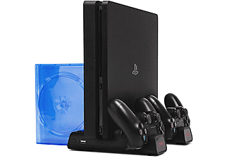 FROGGIEX X-Cooling Charging Stand & Storage hűtő + töltőállomás + játéktartó (PlayStation 4)