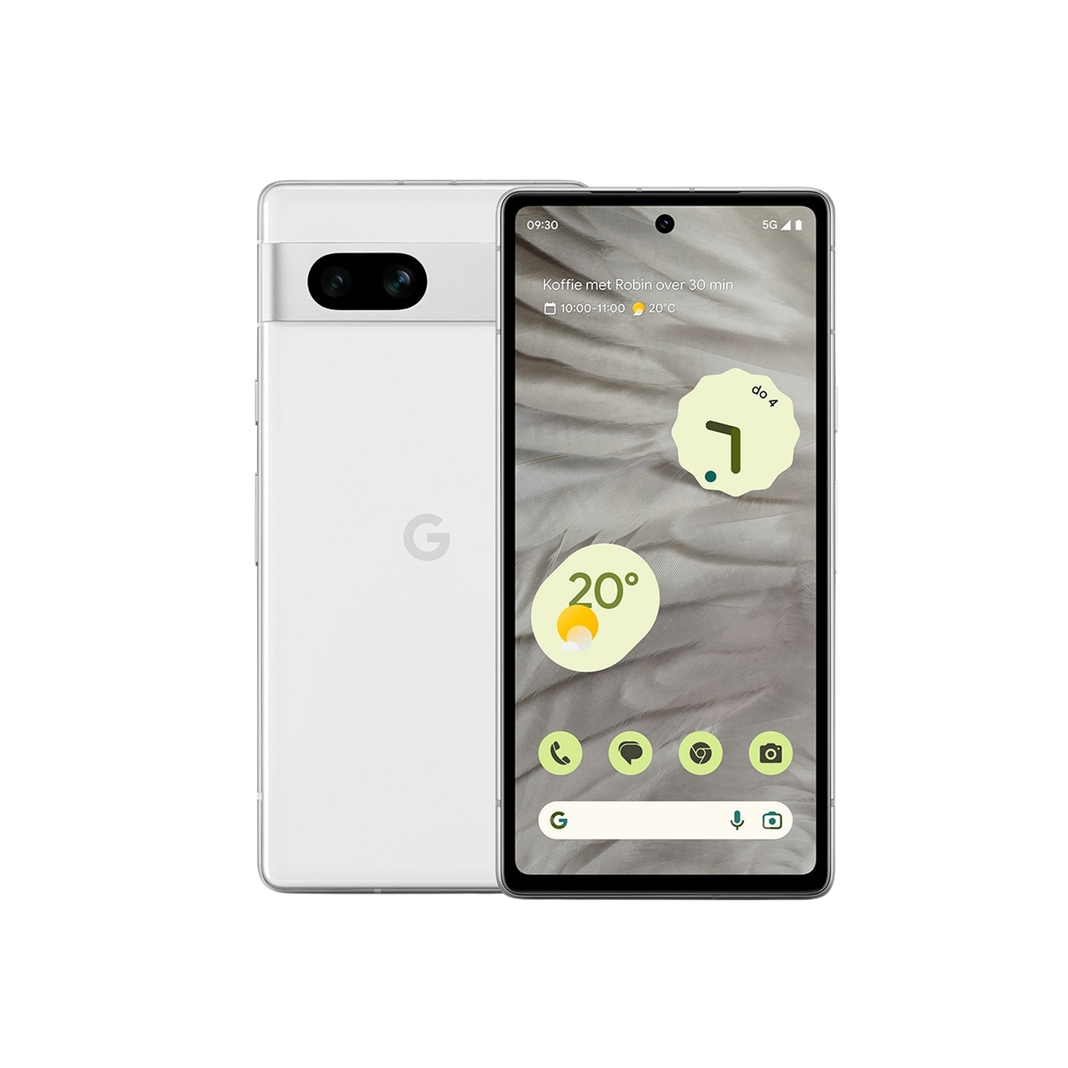 GOOGLE Pixel 7A 128 GB Snow (GA04274-GB)
