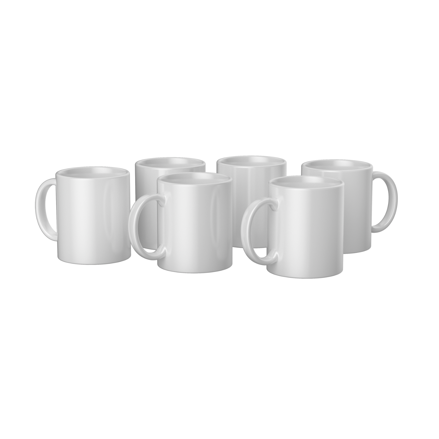 Cricut mok Wit 354 Ml (6 Stuks)