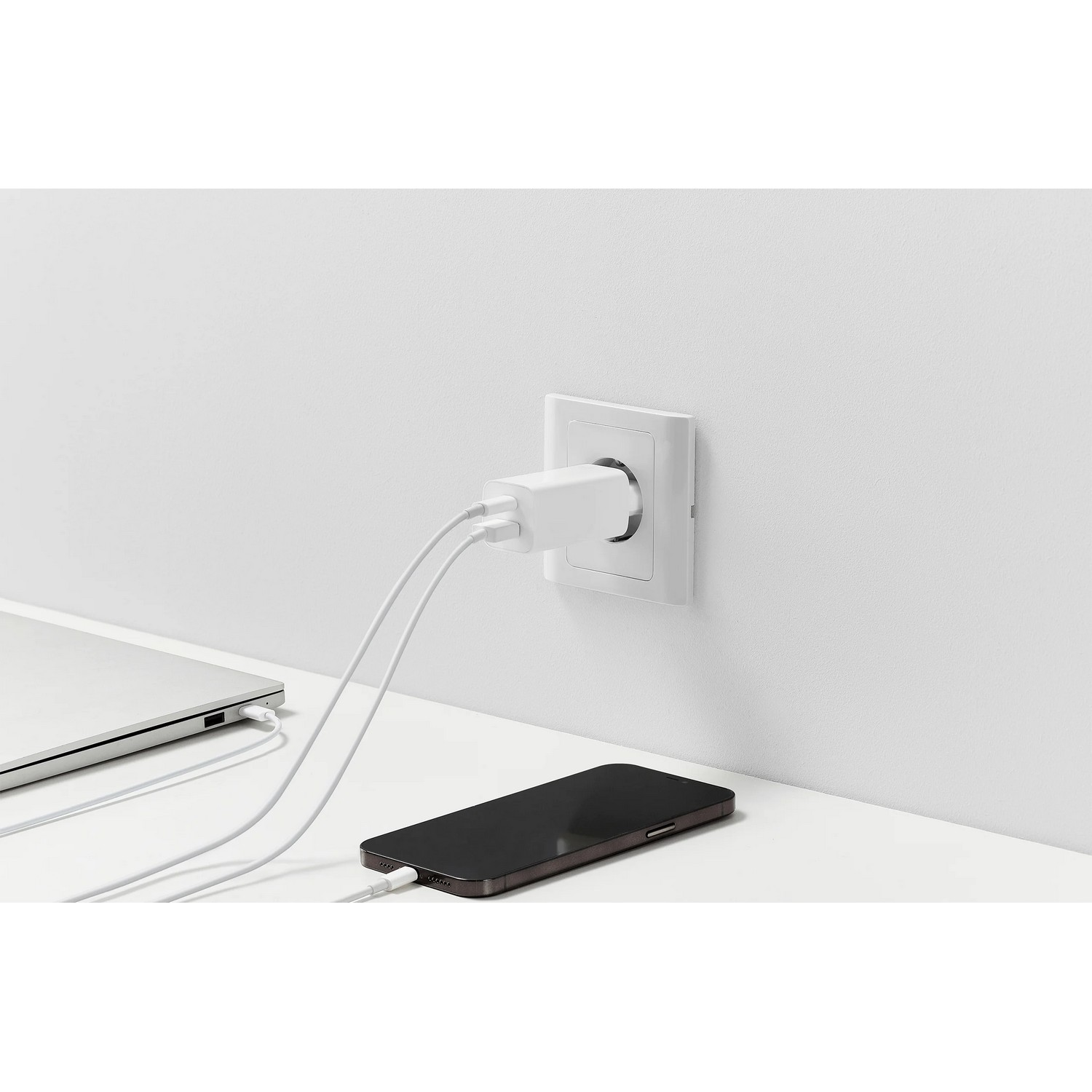 XIAOMI USB-A / USB-C Oplader 65 W GaN EU Wit (36252)