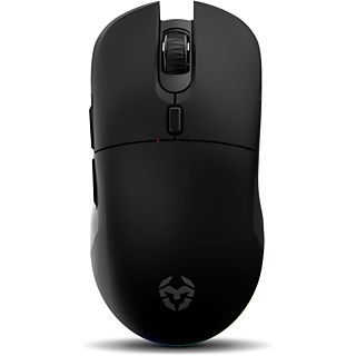 Ratón gaming - Krom Komet, Inalámbrico, 5 niveles DPI, 8 teclas, Hasta 2400 dpi, Negro