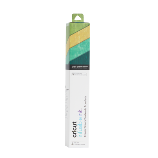 Cricut Infusible Ink Transfervellen Groen & Geel (4 Vellen)