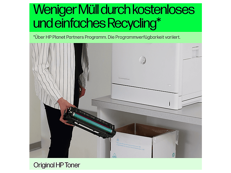 HP 64A Schwarz, Original LaserJet Tonerkartusche; Tonerpatrone — Foto 2 von 5