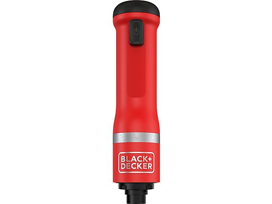 BLACK+DECKER BCKM1014KR-QW - Akku-Stabmixer (Rot)