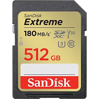 SANDISK 199265 SDXC Extreme 512GB 180mb/s