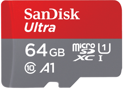 SanDisk Ultra microSDXC 64GB 140MB/s Memory Card
