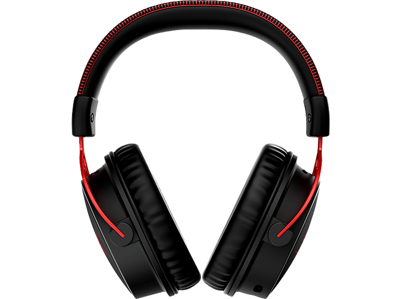 HP HyperX Cloud Alpha vezeték nélküli fejhallgató mikrofonnal, 2,4GHz USB, fekete-piros (4P5D4AA)