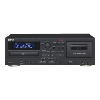 TEAC AD-850-SE/B - Lecteur CD et cassette (Noir)