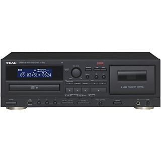 TEAC AD-850-SE/B - Lecteur CD et cassette (Noir)