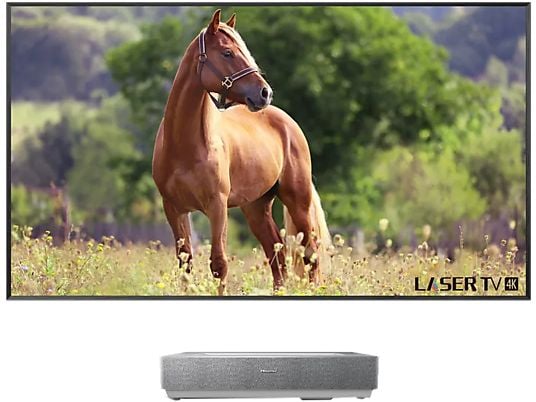 HISENSE 100L5HD - Laser-TV Ultrakurzdistanz-Beamer (Heimkino, UHD 4K, 3840 × 2160)