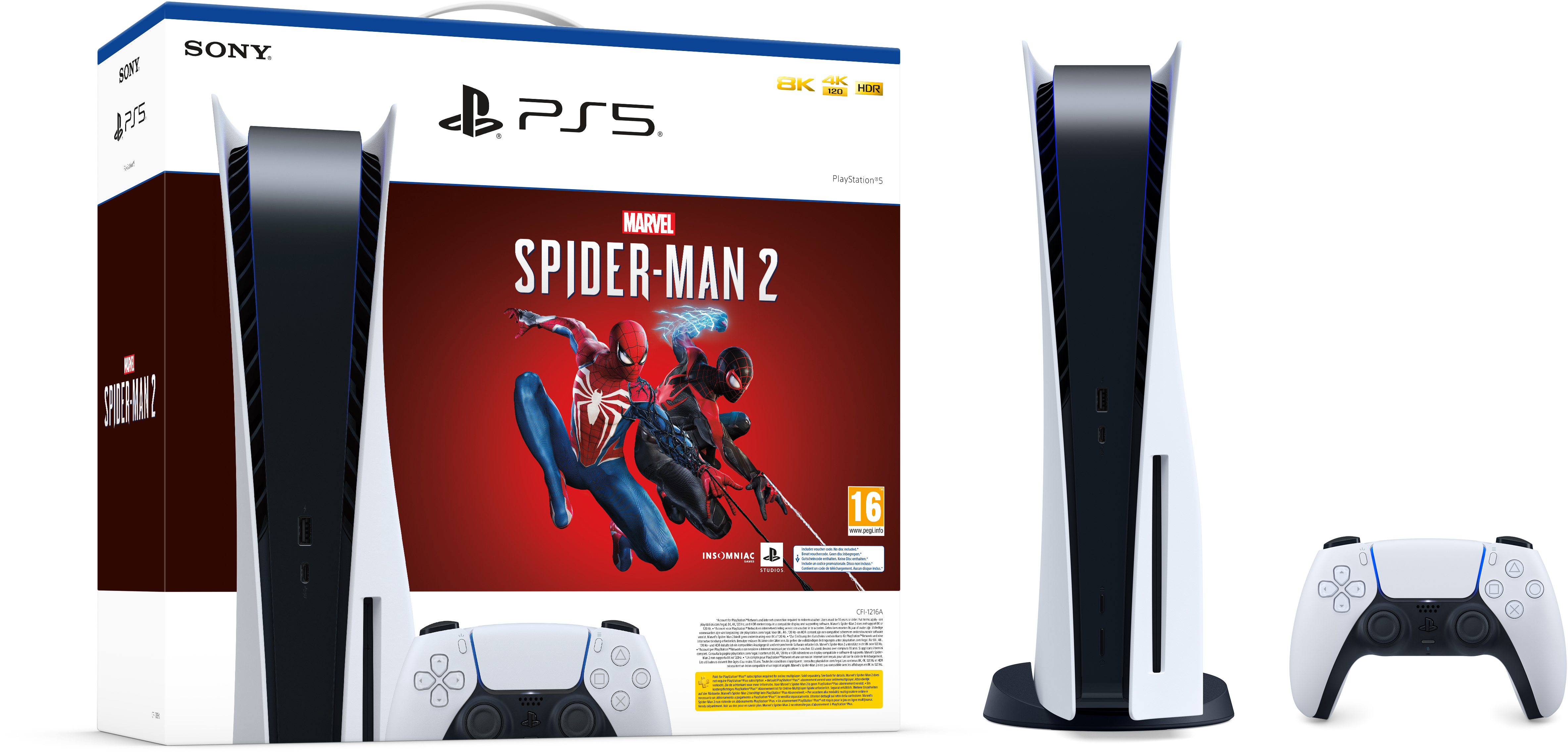 PLAYSTATION PS5 + Marvel's Spider-Man 2 (1000039696)