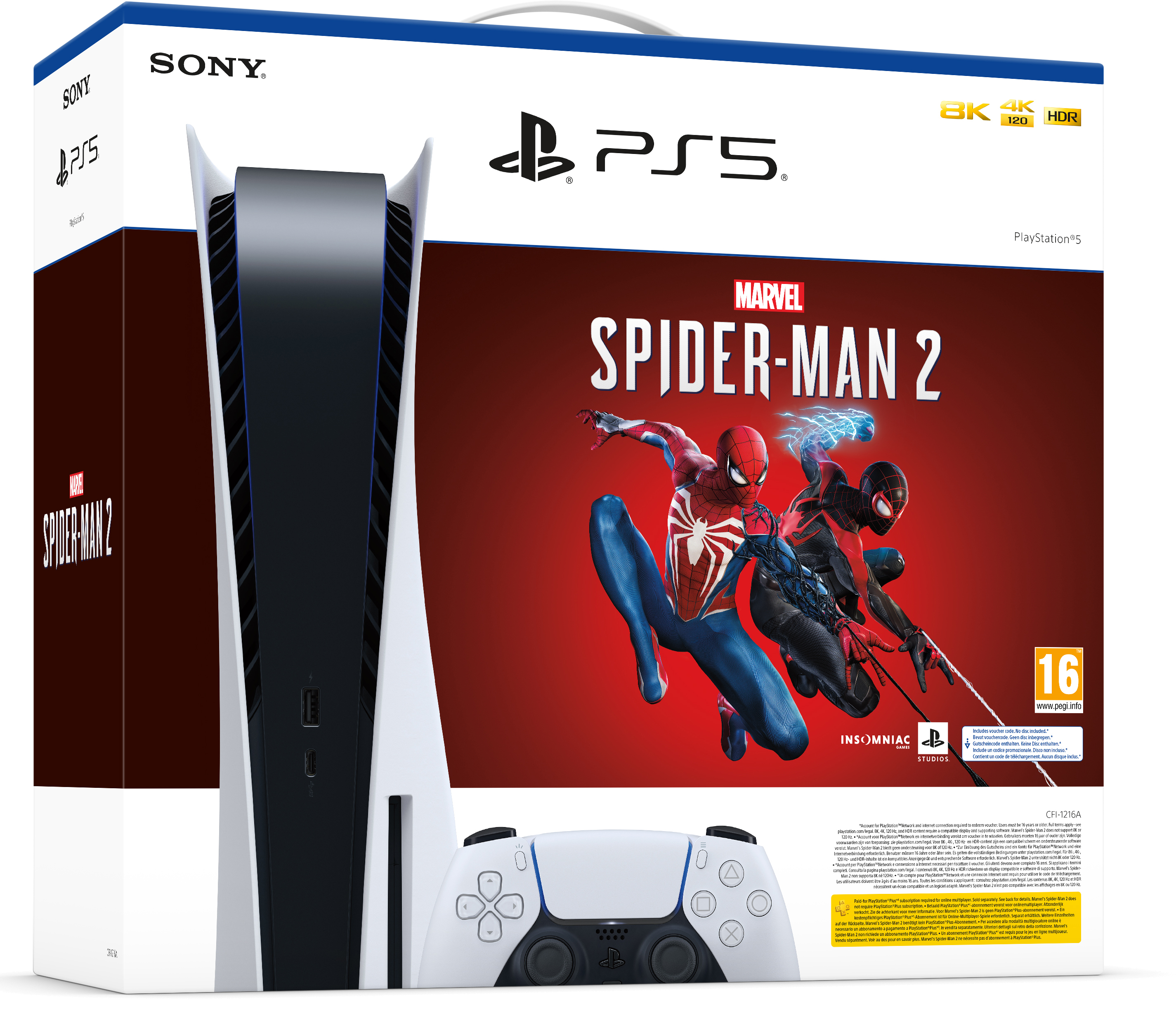 PLAYSTATION PS5 + Marvel's Spider-Man 2 (1000039696)