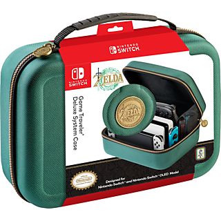 NACON Game Traveler Deluxe System Case - Zelda - Transporttasche (Grün)