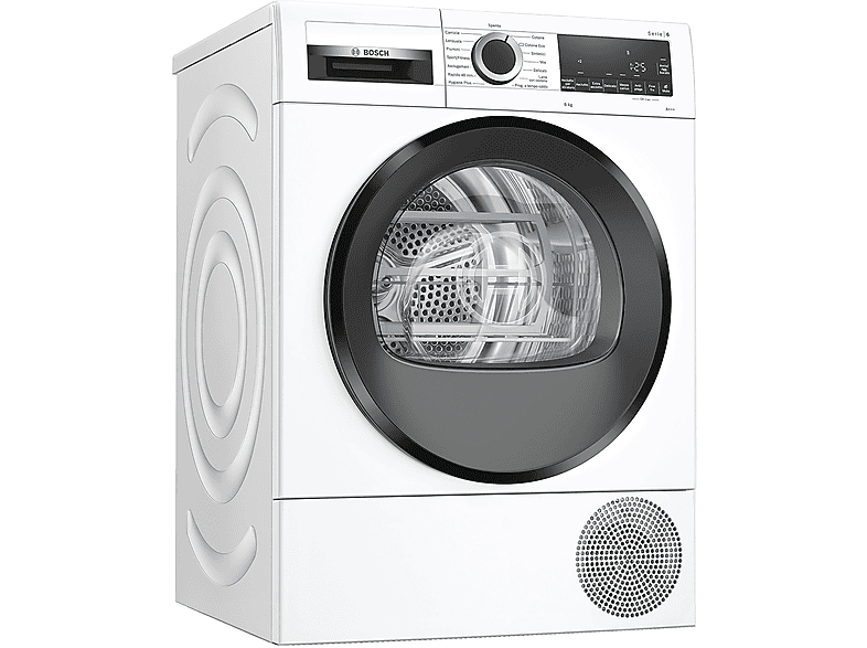 Bosch Wqg233D0It asciugatrice, 8 kg, 63,4 cm, Classe A+++