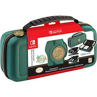 NACON Game Traveler Deluxe System Case - Zelda - Custodia rigida (Verde)
