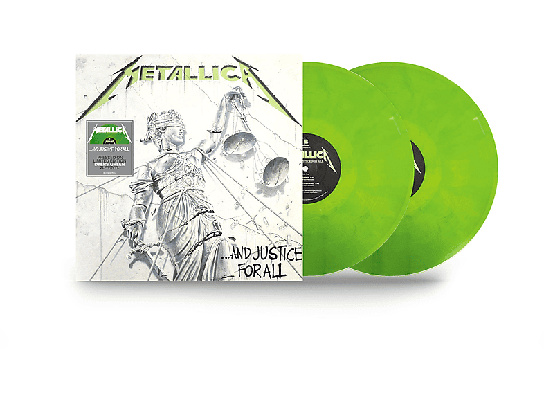 / (Vinyl) - - Yellow For Metallica 2018 2LP) Justice All Blue (Rem. ...And
