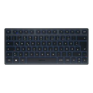 CHERRY KW 7100 MINI BT - Bluetooth-Tastatur (Slate Blue)