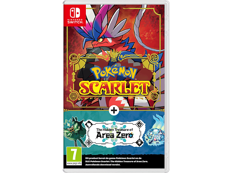 Nintendo Games Pokémon Scarlet + The Hidden Treasure Of Area Zero Nl Switch