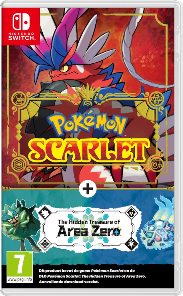 Pokémon Scarlet + The Hidden Treasure of Area Zero NL Switch