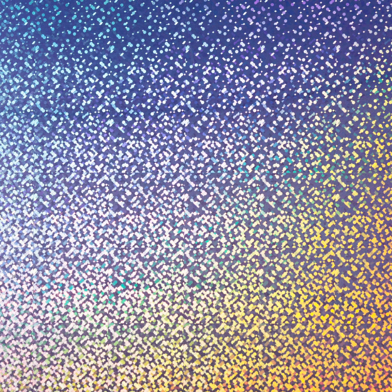 Colorful holographic background with a mix of blues, purples, and yellows.
