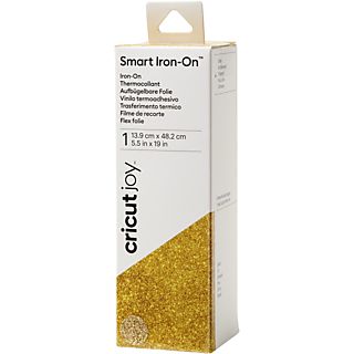 CRICUT Joy Smart Iron-On met Glitters 14 x 48 cm - Goud (1 vel)