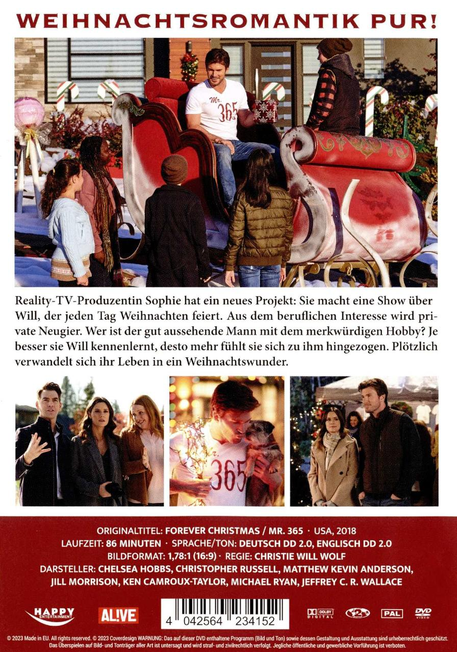 Rückseite einer DVD-Hülle mit Filmdetails und Bildern.