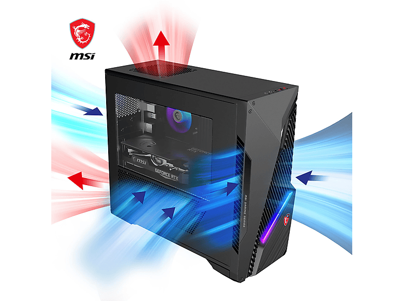 Thumbnail - MSI MAG Infinite S3 13NUB5-1092DE, Gaming PC mit Intel® Core™ i5 i5-13400F Prozessor, 16 GB RAM, 1 TB SSD, NVIDIA GeForc...