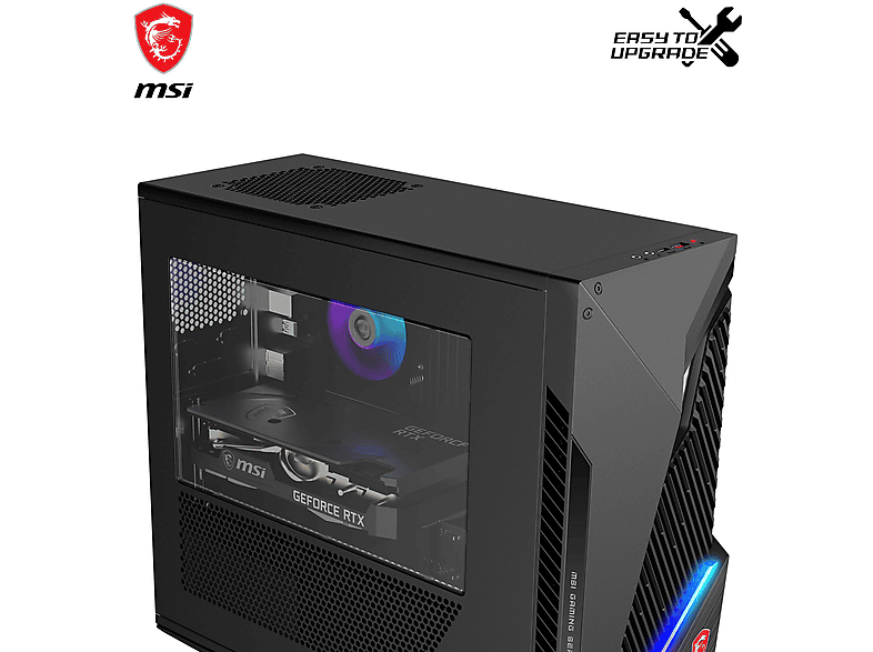 Thumbnail - MSI MAG Infinite S3 13NUB5-1092DE, Gaming PC mit Intel® Core™ i5 i5-13400F Prozessor, 16 GB RAM, 1 TB SSD, NVIDIA GeForc...