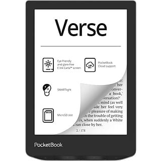 POCKETBOOK Verse Grijs - 6 inch - 8 GB (ongeveer 6.000 e-books)