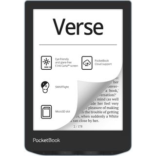 POCKETBOOK Verse Blauw - 6 inch - 8 GB (ongeveer 6.000 e-books)