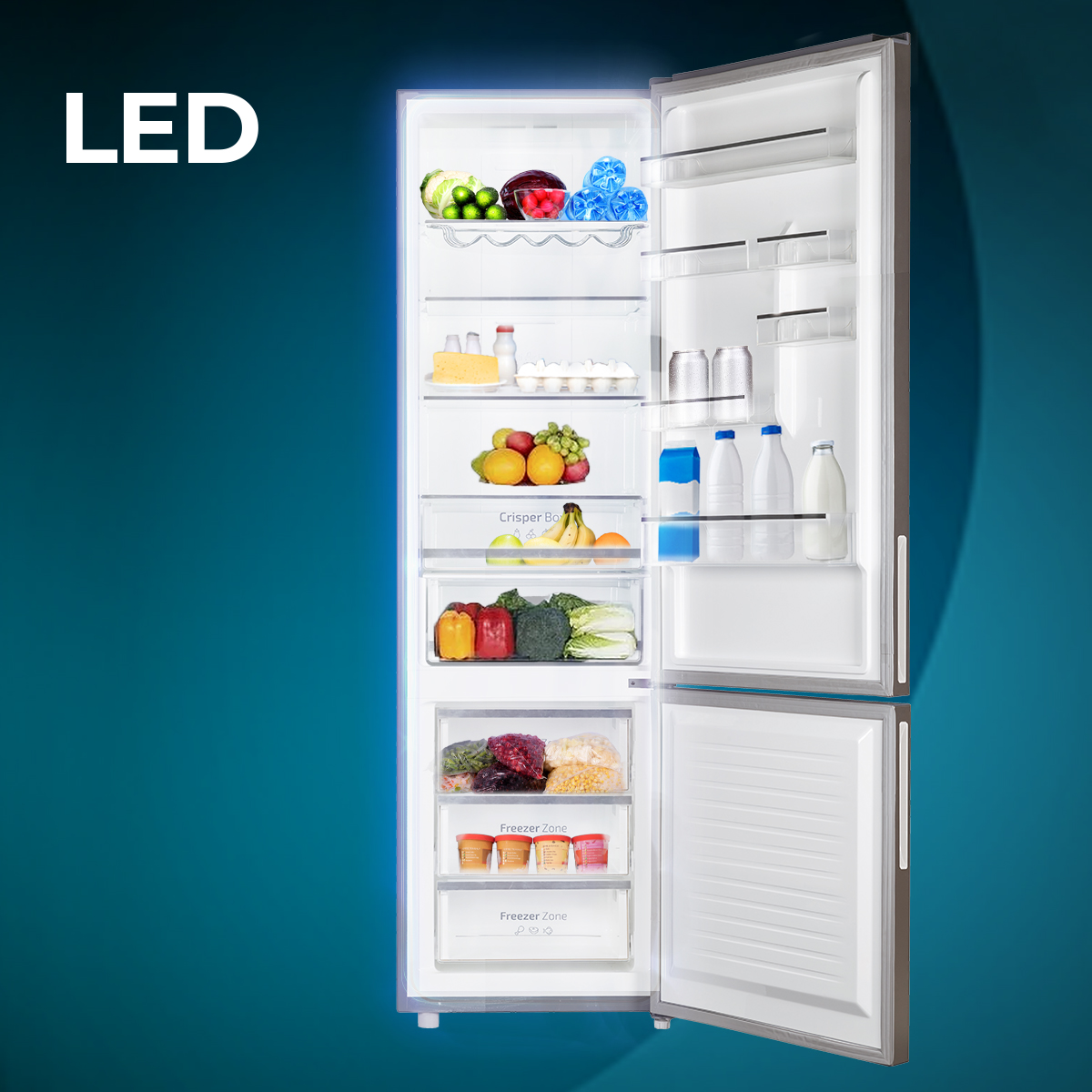 Página de un manual de refrigerador Siemens en holandés.