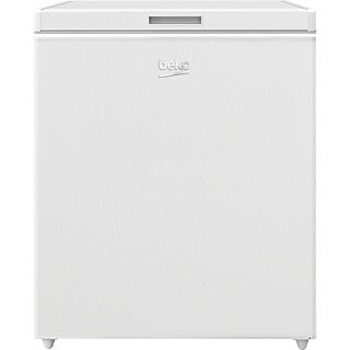 Congelador horizontal - Beko HSM20530, 205 l, 91.2 cm, Congelación rápida, Blanco