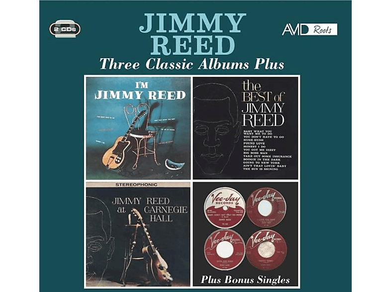 Jimmy Reed - THREE CLASSIC ALBUMS PLUS  - (CD)