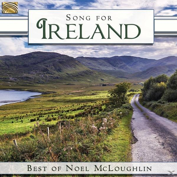 Albumcover: Song for Ireland. Grüne Hügel, Straße, See und Text.
