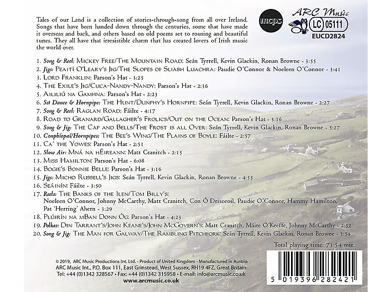 Thumbnail - VARIOUS - Ireland-Tales Of Our Land (CD)