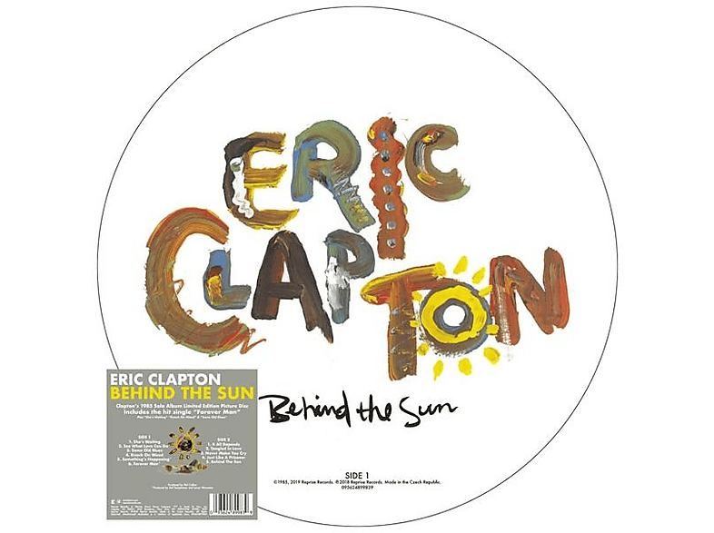 Eric Clapton – Behind The Sun – Picture Vinyl – (Vinyl)