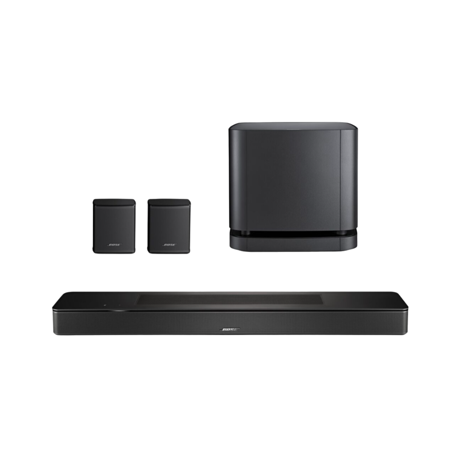 BOSE SOUNDBAR 600 & BASS MODULE 500 セット BOSE Smart Soundbar 600 met Bass Module 500 en Surround Speakers