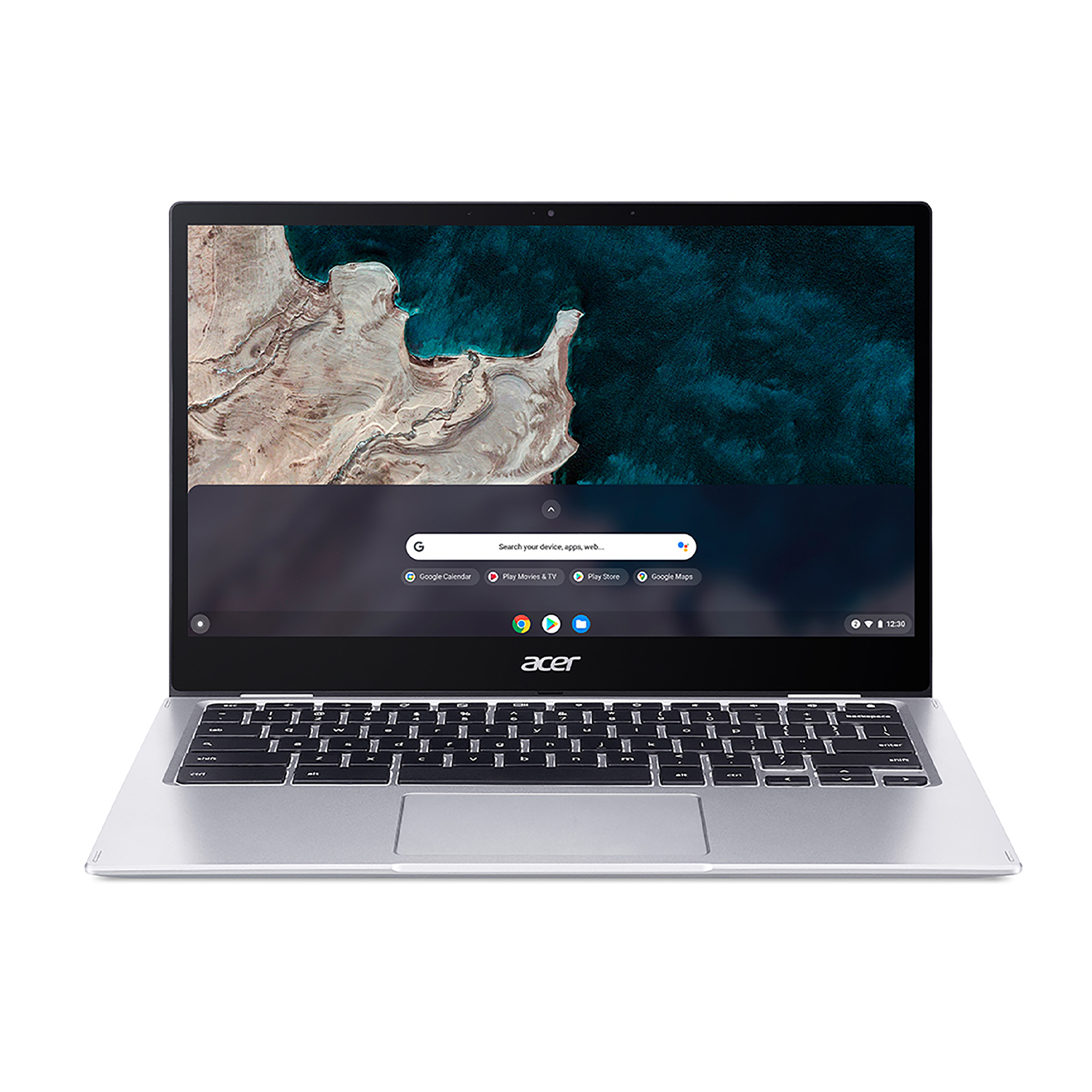 Acer Chromebook Spin 513 Cp513, 13,3 pollici, processore Qualcomm Snapdragon SC7 180 Sc7180, Qualcomm Adreno 618, 4 GB, 64 GB eMMC, Silver