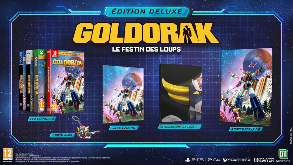 Goldorak: Le Festin des Loups Édition Deluxe FR PS4