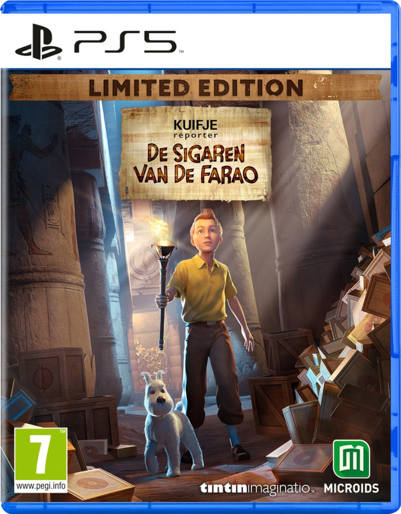 Kuifje Reporter: De Sigaren van de Farao Limited Edition NL/UK PS5