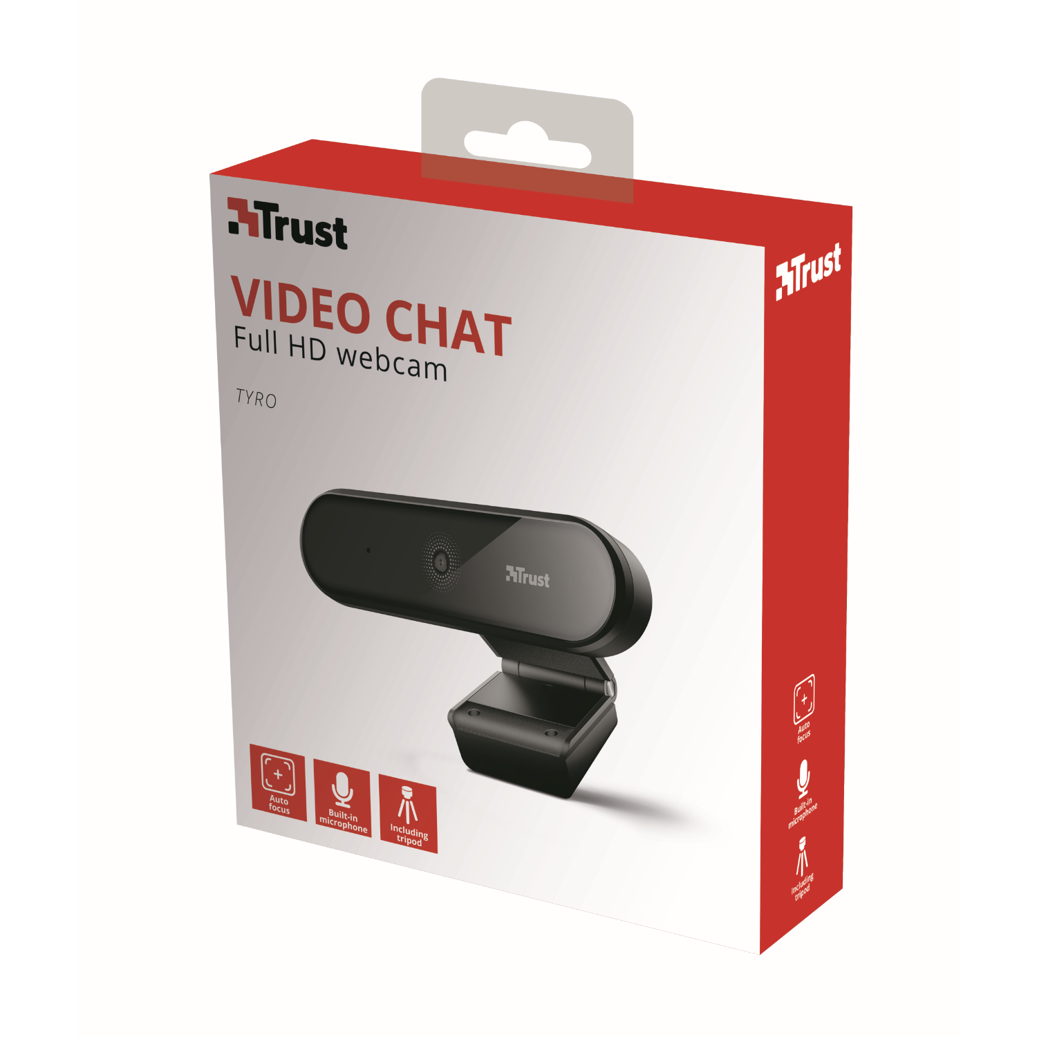 Webcam box with a webcam picture and text.