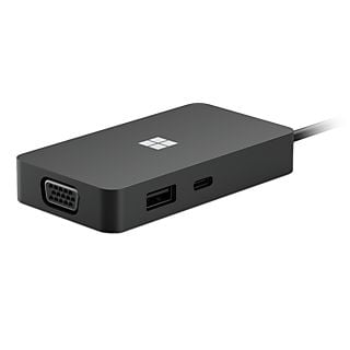 MICROSOFT Surface USB-C - Travel Hub für Business (Schwarz)