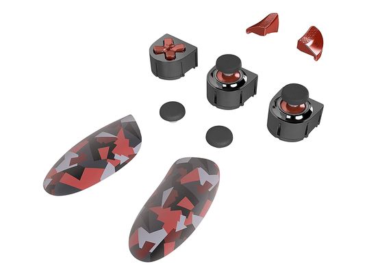 THRUSTMASTER eSwap X Red Color Pack - Modules de manette de jeu (Rouge/Noir/Gris)