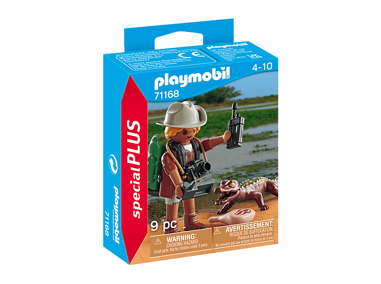 Playmobil 71168 Explorador con caimán