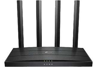 TP LINK Archer AX17 kétsávos Wi-Fi 6 AX1500 router, Gigabit LAN, fekete