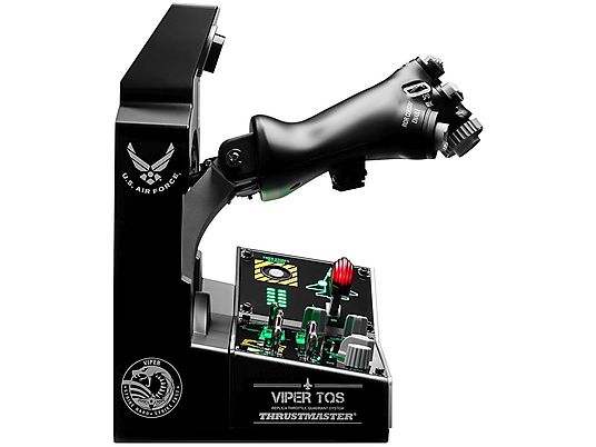 THRUSTMASTER Viper TQS Mission Pack - Volo: joystick (Nero/Argento)