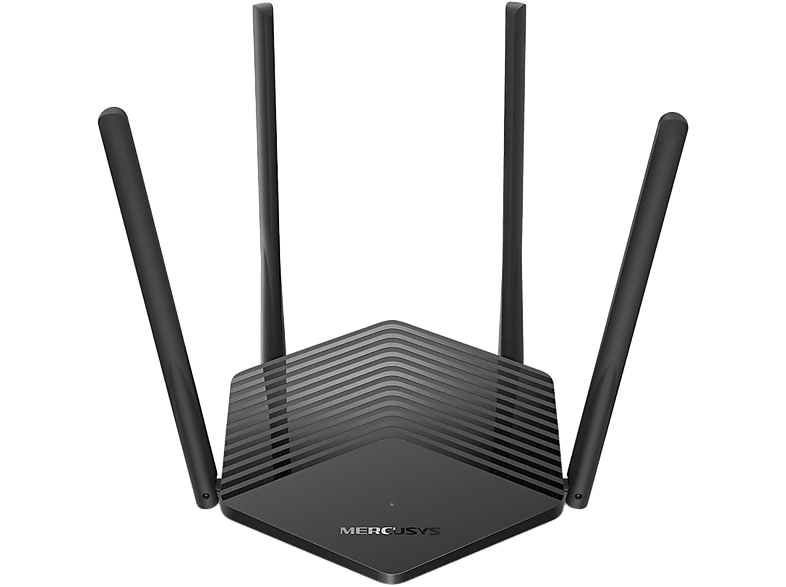 MERCUSYS MR60X kétsávos Wi-Fi 6 AX1500 router, Gigabit LAN, fekete