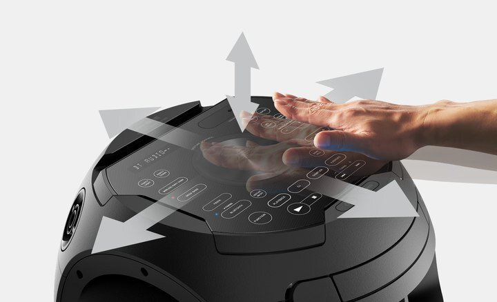 System audio SONY MHC-V72D