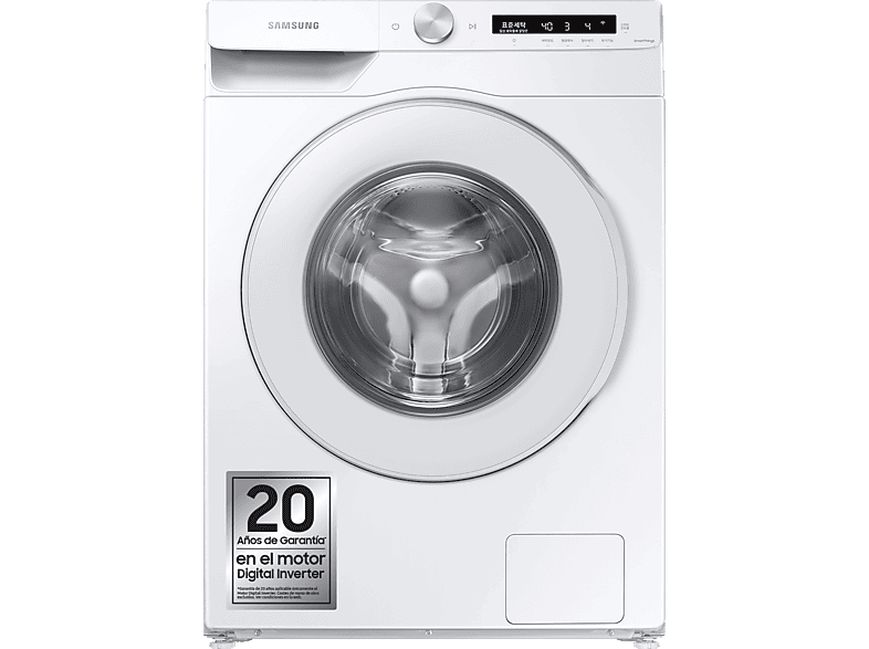 LG Lavadora inteligente AI Direct Drive 7kg, 1200rpm, Clasificación E,  Blanca, Serie 200